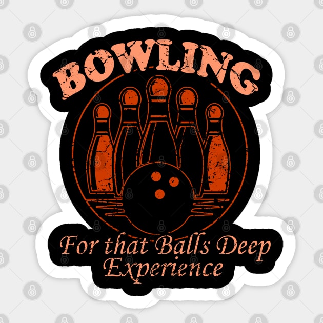 Funny Bowling Sticker by Mila46